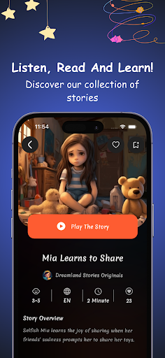Dreamland: Create Kids Stories ekran görüntüsü