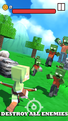 Craft Blocky Archer ekran görüntüsü