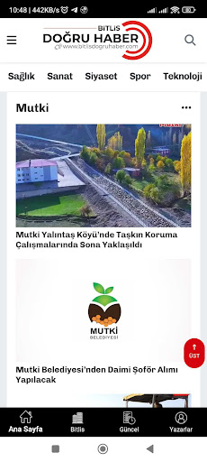Bitlis Doğru Haber ekran görüntüsü