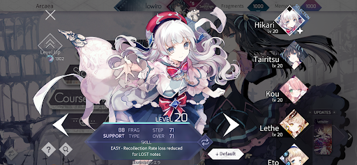 Arcaea ekran görüntüsü