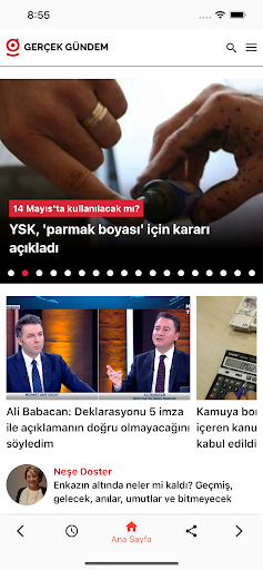 Gerçek Gündem ekran görüntüsü