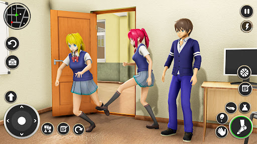 High school Girl Life Games 3D ekran görüntüsü