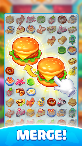 Diner Story: Merge Cook Decor ekran görüntüsü