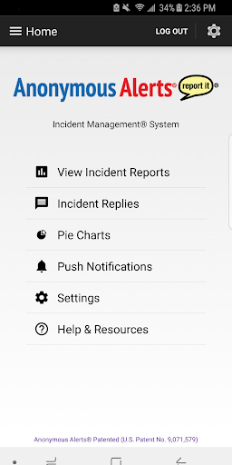 Anonymous Alerts Incident MGT ekran görüntüsü