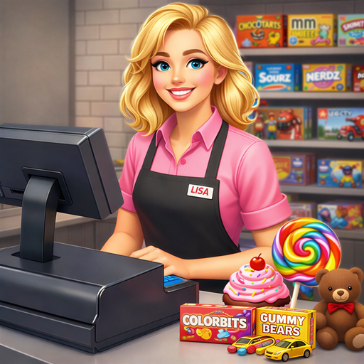 Candy Shop Supermarket Games