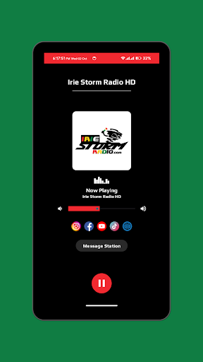 Irie Storm Radio HD ekran görüntüsü