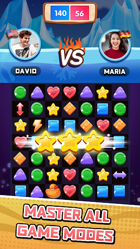 Match Puzzle - PVP Match 3 ekran görüntüsü