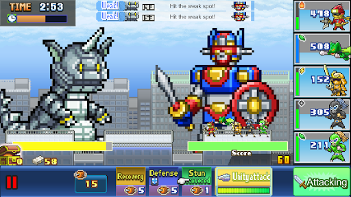 Legends of Heropolis DX ekran görüntüsü