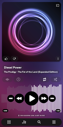 Poweramp ekran görüntüsü