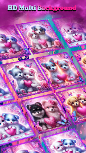 Puppy Love Theme - Cute & Fun ekran görüntüsü