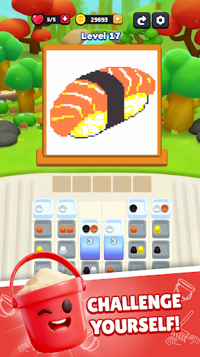 Zen Sand: Sorting Puzzle ekran görüntüsü