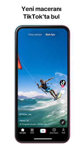 TikTok Lite - Veri Tasarrufu ekran görüntüsü