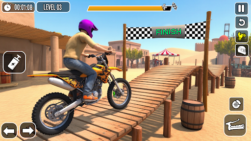 Stunt Bike Racing - Bike Games ekran görüntüsü