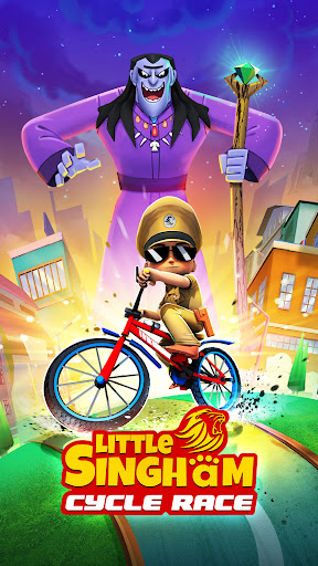 Little Singham Cycle Race ekran görüntüsü