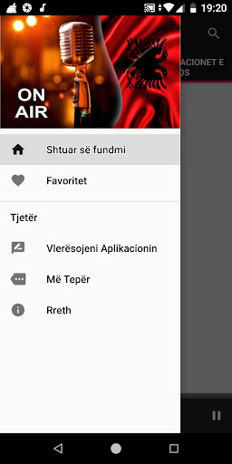 Albanian Radio Stations ekran görüntüsü