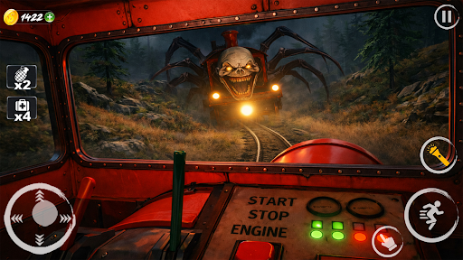 Choo Choo Spider Train Game ekran görüntüsü