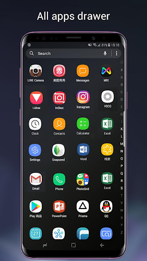 Super S9 Launcher for Galaxy S ekran görüntüsü