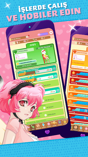 Crush Crush - Idle Dating Sim ekran görüntüsü