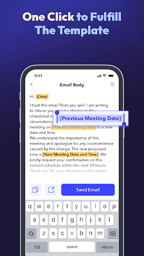 AI Email, Reply Writer: Xemail ekran görüntüsü