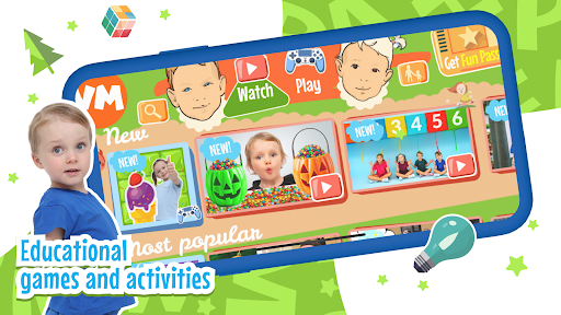 Vania Mania Kids Games & Video ekran görüntüsü