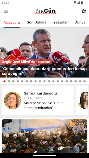 BirGün Gazetesi ekran görüntüsü