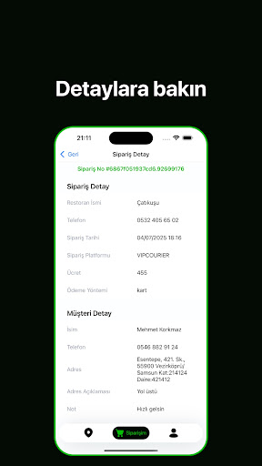 VIP COURIER KURYE ekran görüntüsü