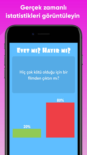 Evet mi? Hayır mı? Soru Oyunu ekran görüntüsü