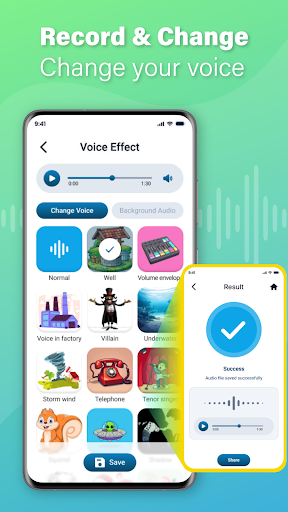 AI Voice changer: Sound Effect ekran görüntüsü