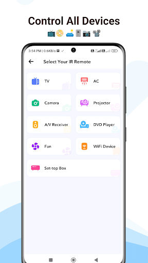 Remote Control Pro - TV, AC ekran görüntüsü