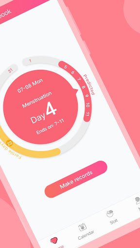 Moonbook: Menstrual assistant ekran görüntüsü