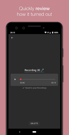 Smart Voice Recorder ekran görüntüsü