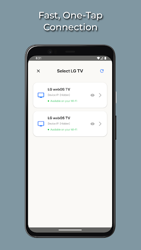 Smart Remote PI for LG TV Cast ekran görüntüsü