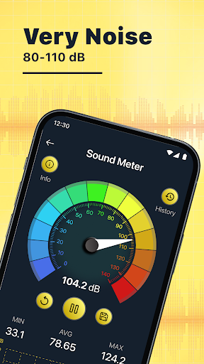Decibel App: Sound dB Meter ekran görüntüsü