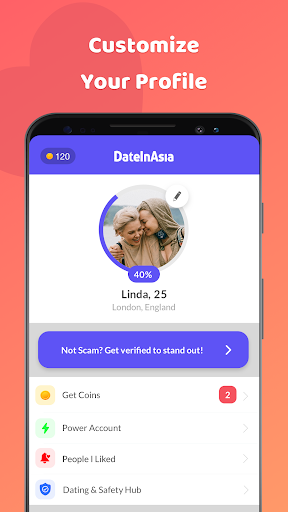 Date in Asia: Asya flört ekran görüntüsü