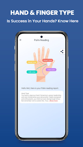 Palm Reading ekran görüntüsü