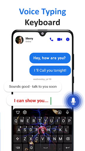English Voice Typing Keyboard ekran görüntüsü