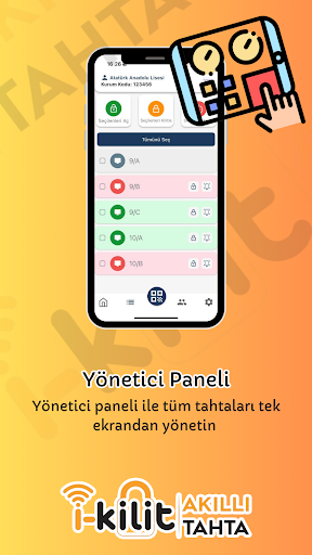 i-Kilit Akıllı Tahta Programı ekran görüntüsü