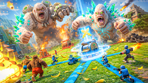 Giant Monster Monkey Escape ekran görüntüsü