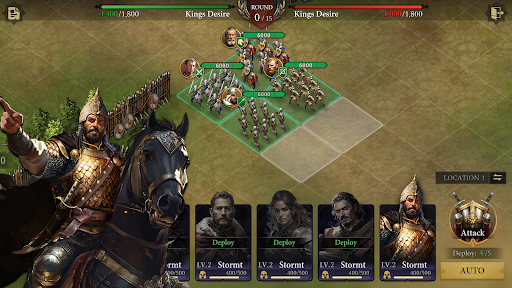 Grand War 4: Medieval Strategy ekran görüntüsü