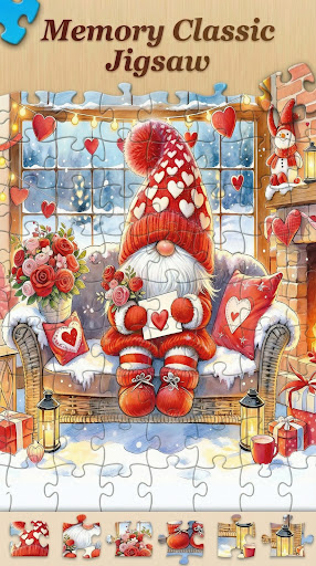 Valentine Jigsaw HD ekran görüntüsü