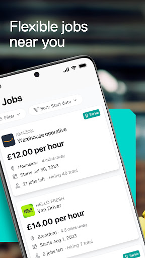 Job&Talent: Get work today ekran görüntüsü