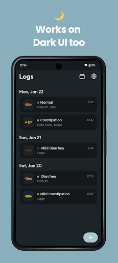 Poop Log - Toilet Poop Tracker ekran görüntüsü