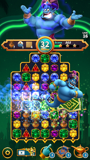 Cin Büyüsü : Match3 Puzzle ekran görüntüsü