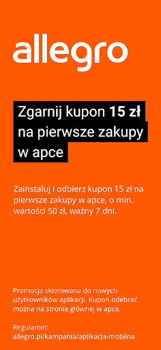 Allegro: zakupy online ekran görüntüsü