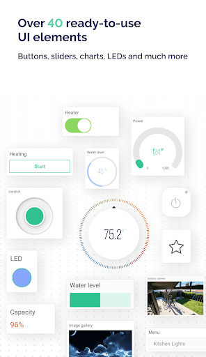 Blynk IoT ekran görüntüsü