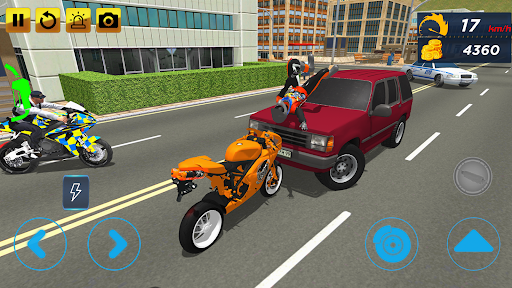 Police Stunt Bike Simulator ekran görüntüsü