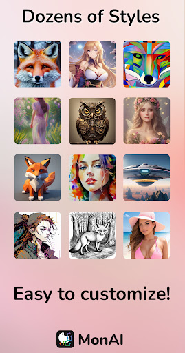monAI - AI Art Generator ekran görüntüsü