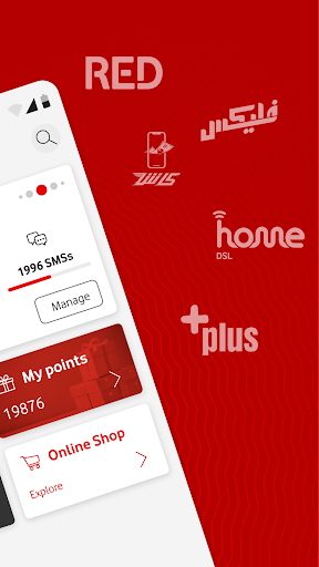 Ana Vodafone ekran görüntüsü