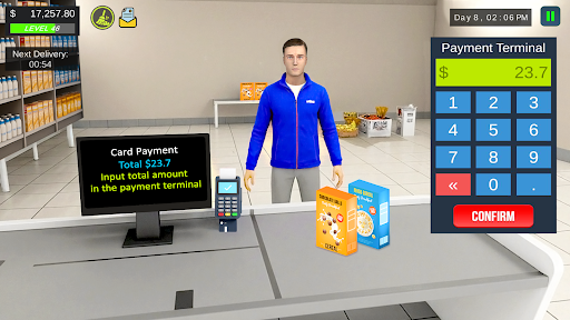 Supermarket Simulator Game ekran görüntüsü