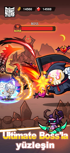 Brawl Heroes - boşta RPG ekran görüntüsü